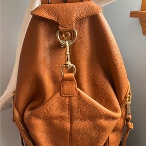 Rebecca Minkoff Tan Leather Backpack